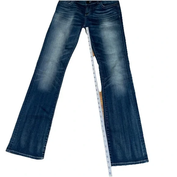 BKE Women's Boot Cut Jeans - Blue Denim - Picture 6 of 12